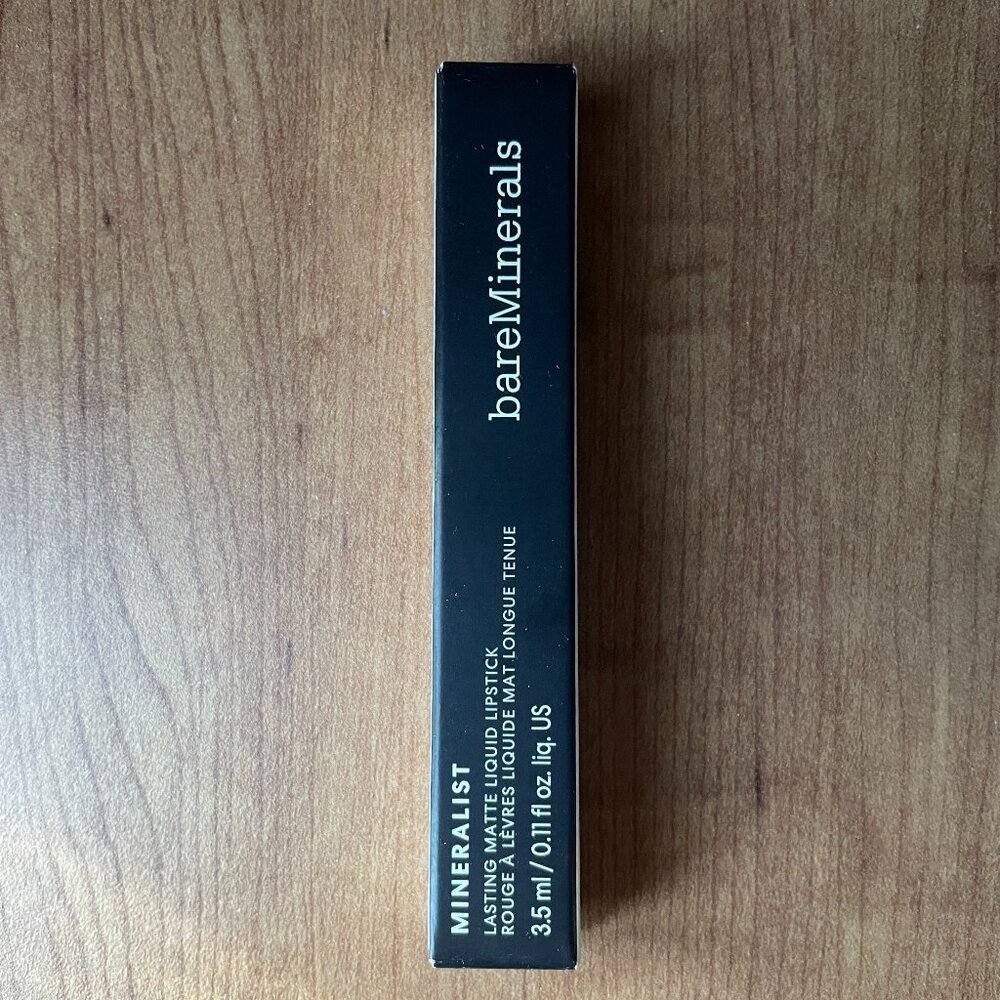 BareMinerals Mineralist Lasting Matte Liquid Lipstick Spirited 3.5 mL 0.11 oz